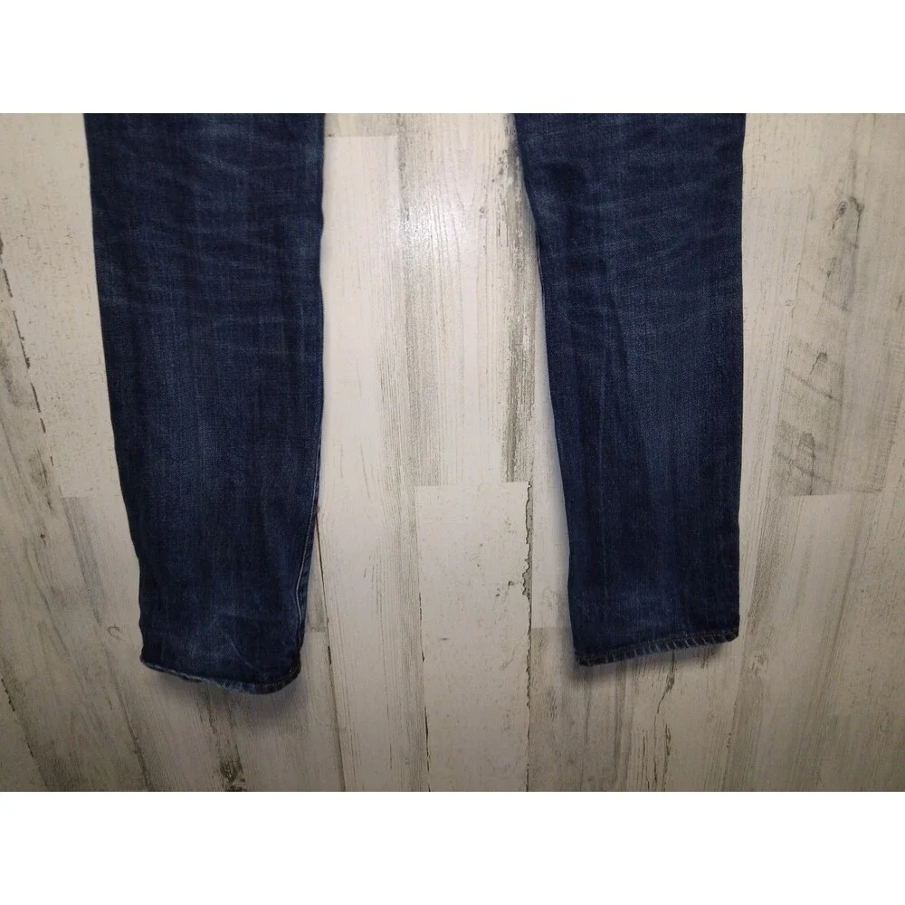 J. Crew 484 Jeans Men 28x32 Blue Slim Fit Dark Wash Kaihara Denim (30x31)